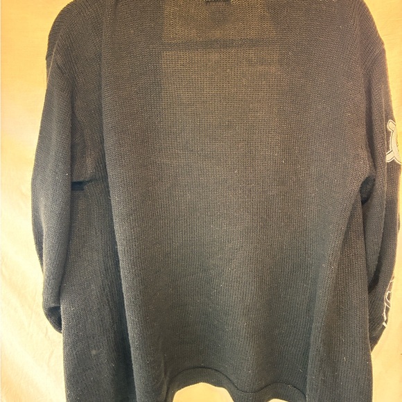 Disney steamboat Willie Black Cardigan with Mickey Mouse sz small - Picture 2 of 12